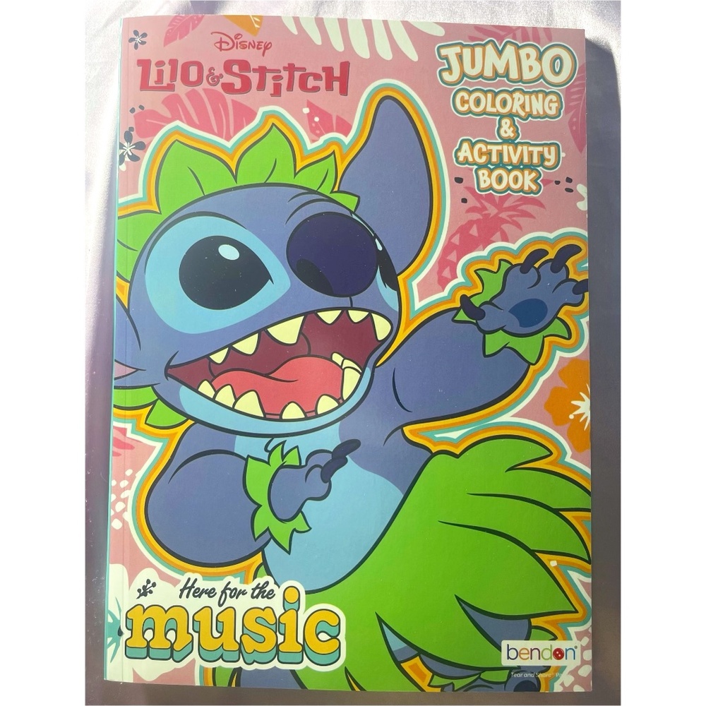 Lilo & Stitch Jumbo Coloring & Activity Book